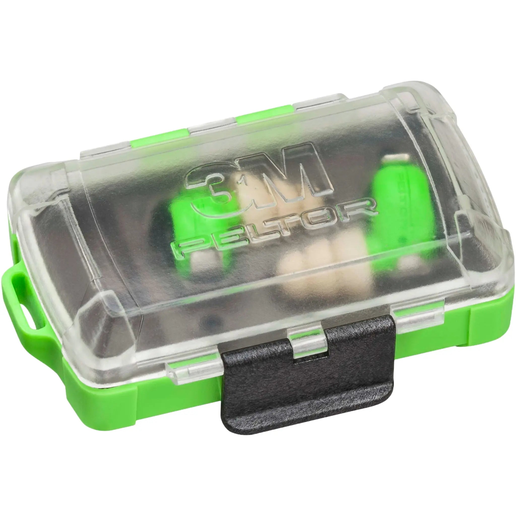 3M Peltor EEP-100 Electronic Earplug Kit, Green, Universal, 1 Kit